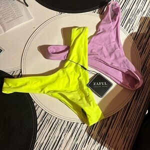 NWT SET OF 2 Zaful Bikini Bottoms